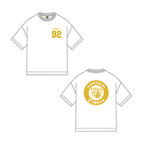 【T-SHOP限定】GOLDサークルタイガーTシャツ ホワイト★受注生産品★