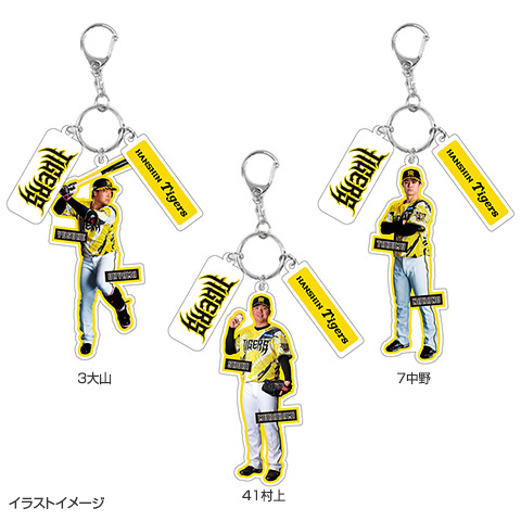 ウル虎の夏2026 3連アクリルキーホルダー - 阪神タイガース公式