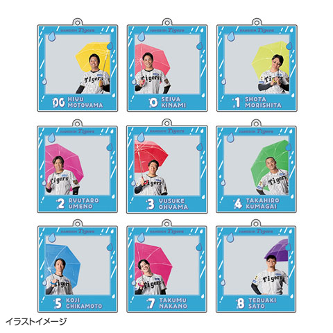 T-SHOP限定】雨の日 フォトフレーム型キーホルダー☆受注生産品