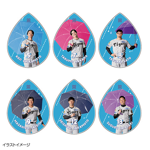 T-SHOP限定】雨の日 アクリルコースター☆受注生産品☆ - 阪神