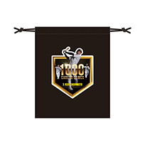 近本選手 1000試合出場記念 巾着★受注生産品★