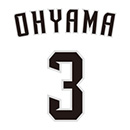 ウル虎の夏2026 選手ラメ刺繍ワッペンセット（3大山）