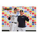 ブロマイド 5/16 T-C No.5　8佐藤（輝明）、41村上