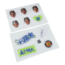 （全10種）シークレット選手ぷっくりシール