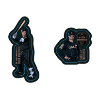【T-SHOP限定】TBDS 選手ステッカー2種セット★受注生産品★
