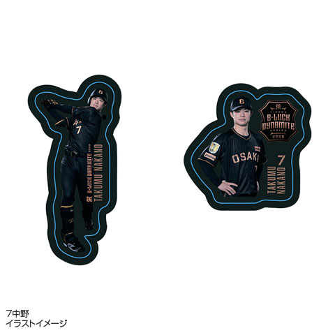 T-SHOP限定】TBDS 選手ステッカー2種セット☆受注生産品☆ - 阪神