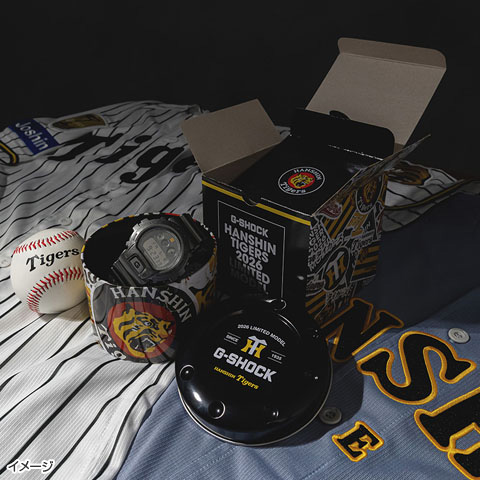 TIGERS G-SHOCK 2026 DW-6900HT26-8JR - 阪神タイガース公式オンライン