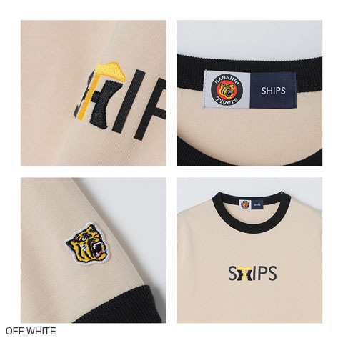 SHIPS×TIGERS リンガーTシャツ - 阪神タイガース公式オンライン