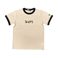 SHIPS×TIGERS KIDSリンガーTシャツ