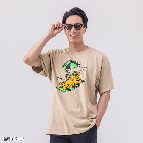 【激レア】阪神タイガース　アメコミベージュ　サイズS　新品 バケーションタイガーTシャツ - 阪神タイガース公式オンラインショップ