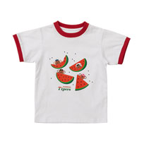 スイカキャラTシャツ（キッズ）