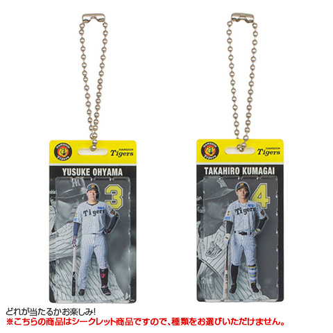 全12種）シークレット立体ブリスター風アクリルキーホルダー - 阪神