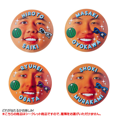全12種）シークレットぷにぷに日焼け缶バッジ - 阪神タイガース公式