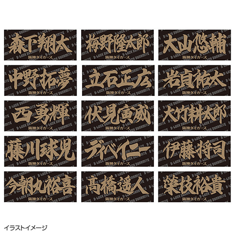 TBDS 選手応援フェイスタオル☆受注生産品☆ - 阪神タイガース公式