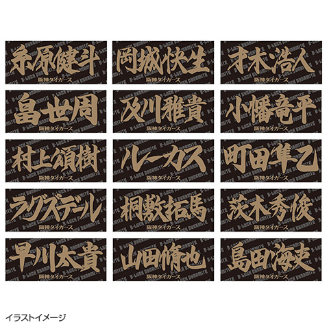 TBDS 選手応援フェイスタオル☆受注生産品☆ - 阪神タイガース公式