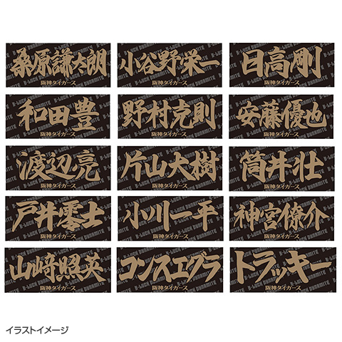TBDS 選手応援フェイスタオル☆受注生産品☆ - 阪神タイガース公式