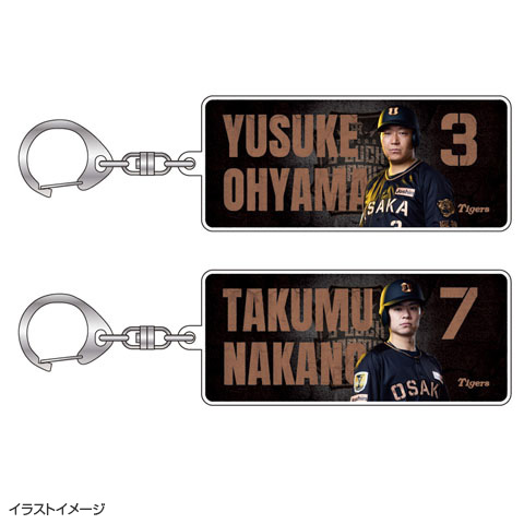 TBDS 短冊型アクリルキーホルダー - 阪神タイガース公式オンライン