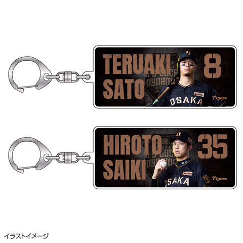 TBDS 短冊型アクリルキーホルダー - 阪神タイガース公式オンライン