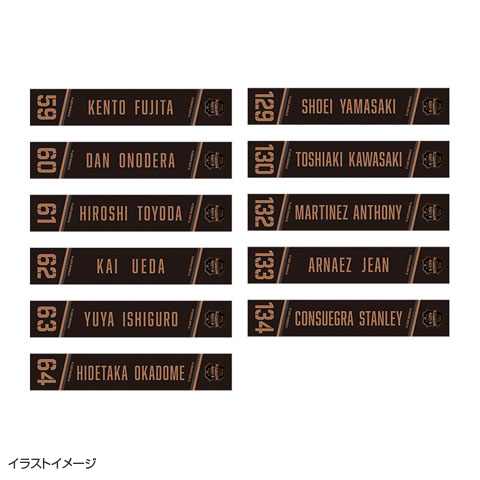 TBDS マフラータオル☆受注生産品☆ - 阪神タイガース公式オンライン