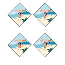 （全21種）Tropical RESORTシークレットくっつく保冷保温タオル 2026