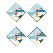 （全21種）Tropical RESORTシークレットくっつく保冷保温タオル 2026