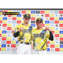 ブロマイド 7/26 T-G No.5　8佐藤（輝明）、41村上