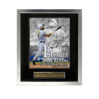 【T-SHOP限定】94.デルミス・ガルシア選手 NPB初本塁打記念 直筆サイン入りフォトパネル【BBM】★受注生産品★