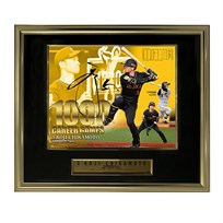 【T-SHOP限定】5.近本光司選手 通算1000試合出場達成記念 直筆サイン入りフォトパネル【BBM】★受注生産品★