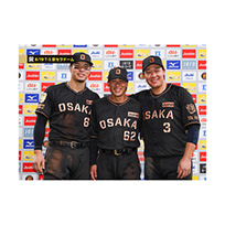 ブロマイド 8/19 T-S No.5　8佐藤（輝明）、62植田、3大山