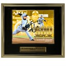 【T-SHOP限定】13.岩崎優投手 通算600試合登板達成記念 直筆サイン入りフォトパネル【BBM】★受注生産品★