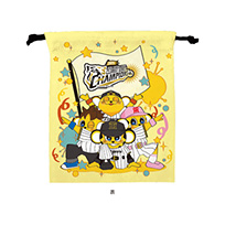 【T-SHOP限定】2025 JERA CS セ 優勝記念 巾着（マスコット）★受注生産品★