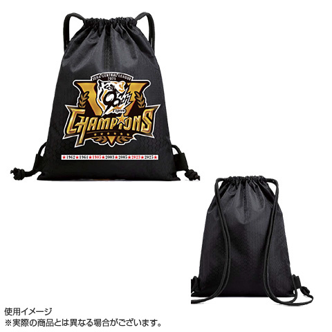 A_在庫】2025 JERA セ・リーグ優勝記念 ナップサック - 阪神タイガース