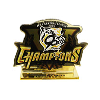 【B_受注】【T-SHOP限定】2025 JERA セ・リーグ優勝記念 ミラーアクリルスタンド★受注生産品★