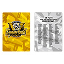 【B_受注】【T-SHOP限定】2025 JERA セ・リーグ優勝記念 下敷き ロゴ★受注生産品★