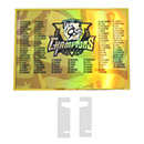 【B_受注】【T-SHOP限定】2025 JERA セ・リーグ優勝記念 選手名アクリル色紙★受注生産品★