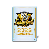 【B_受注】【T-SHOP限定】2025 JERA セ・リーグ優勝記念 箔押しアクリルパネル★受注生産品★
