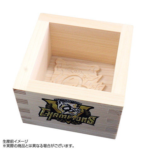 B_受注】【T-SHOP限定】2025 JERA セ・リーグ優勝記念 彫刻升☆受注
