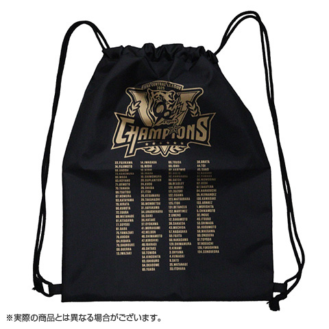 B_受注】【T-SHOP限定】2025 JERA セ・リーグ優勝記念 ナップサック