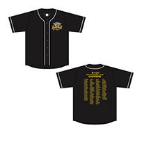 【B_受注】【T-SHOP限定】2025 JERA セ・リーグ優勝記念 ベースボールシャツ（メタリックゴールド）★受注生産品★