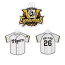 【B_受注】【T-SHOP限定】2025 JERA セ・リーグ優勝記念 ユニフォーム2連アクリルキーホルダー★受注生産品★