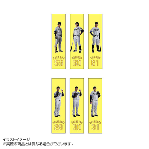 なーせー　阪神タイガース　バッティングコート　支給品　XO 新品未使用 全12種）シークレット選手ミニ小判うちわ - 阪神タイガース公式