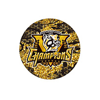 【B_受注】【T-SHOP限定】2025 JERA セ・リーグ優勝記念 ドデカ缶バッジ（ロゴ和風）★受注生産品★