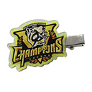 【B_受注】【T-SHOP限定】2025 JERA セ・リーグ優勝記念 アクリルヘアクリップ（イエロー）★受注生産品★