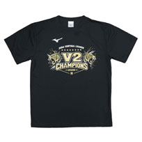 ≪受注≫【T-SHOP限定】【ミズノ】JERA セ・リーグ 2026優勝記念 ビールかけオーセンティックＴシャツ（ブラック）★受注生産品★