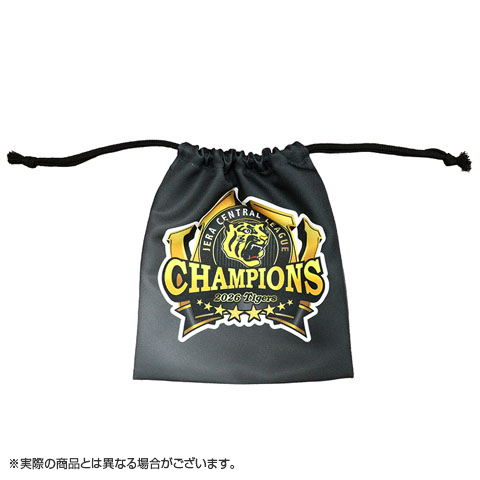 ≪受注≫【T-SHOP限定】JERA セ・リーグ 2026優勝記念 巾着 ブラック