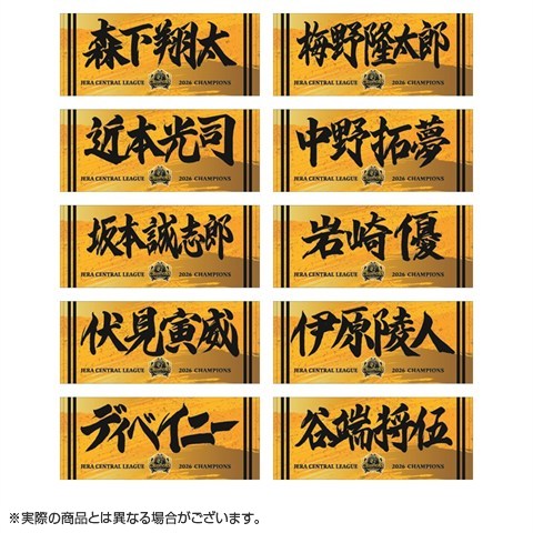 ≪受注≫【T-SHOP限定】JERA セ・リーグ 2026優勝記念 選手応援