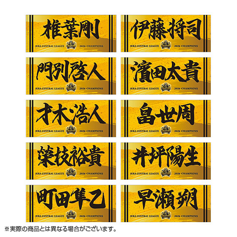 【新品】TERAタオル 非売品グッズ ≪受注≫【T-SHOP限定】JERA セ・リーグ 2026優勝記念 選手応援