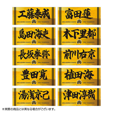 ≪受注≫【T-SHOP限定】JERA セ・リーグ 2026優勝記念 選手応援