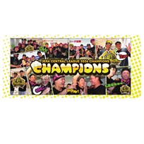 ≪受注≫【T-SHOP限定】JERA セ・リーグ 2026優勝記念 バスタオル（ビールかけ集合）★受注生産品★