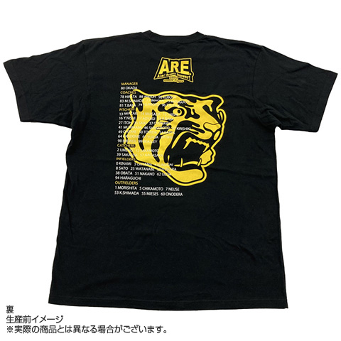 阪神タイガース2023日本一記念 ビールかけTシャツ 黒 LサイズL - 記念 